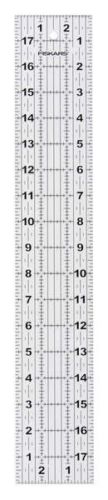 Fiskars X Inch Acrylic Ruler Mile Ten Sewing