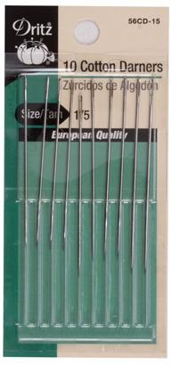  Dritz 56E-7 Embroidery Hand Needles, Size 7 (16-Count) : Arts,  Crafts & Sewing