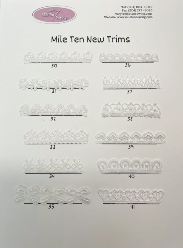 Mile Ten New Trims - Image 2