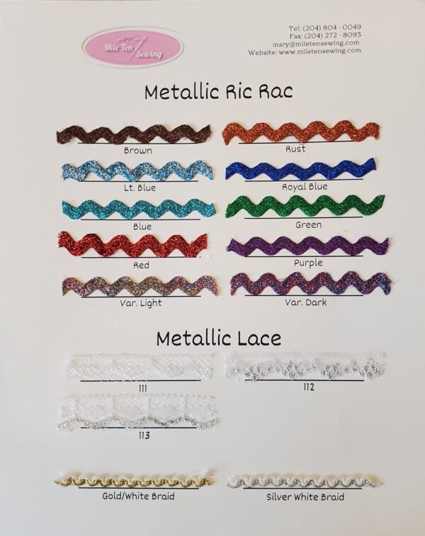 Metallic Trims